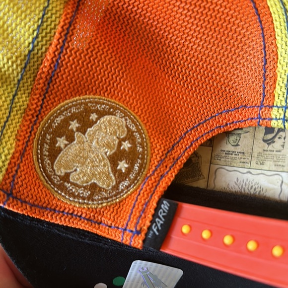 Goorin Bros Animal Farm Trucker Baseball Hat Cap Whack Off Holey Moley Mole Rare - Picture 6 of 6